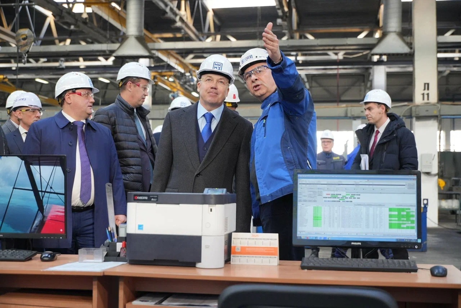 «НКМЗ-Групп» ООО-н производственный площадкылаштыже. БР Правительствын сайтше гыч налме фото.