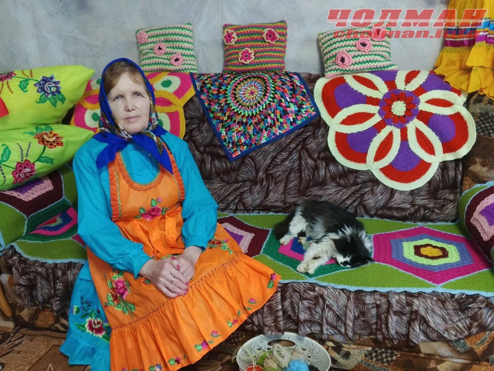 О.С. Янсубаева. Авторын фотожо.
