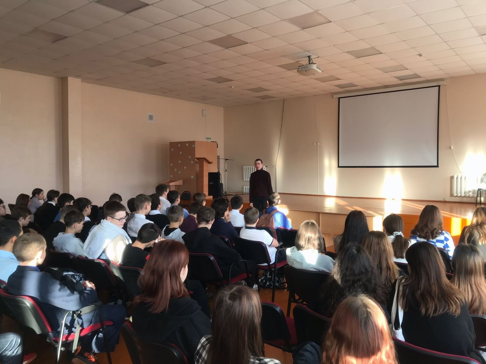 В Калтасинском районе прошла профориентационная встреча школьников и студентов УУНиТ