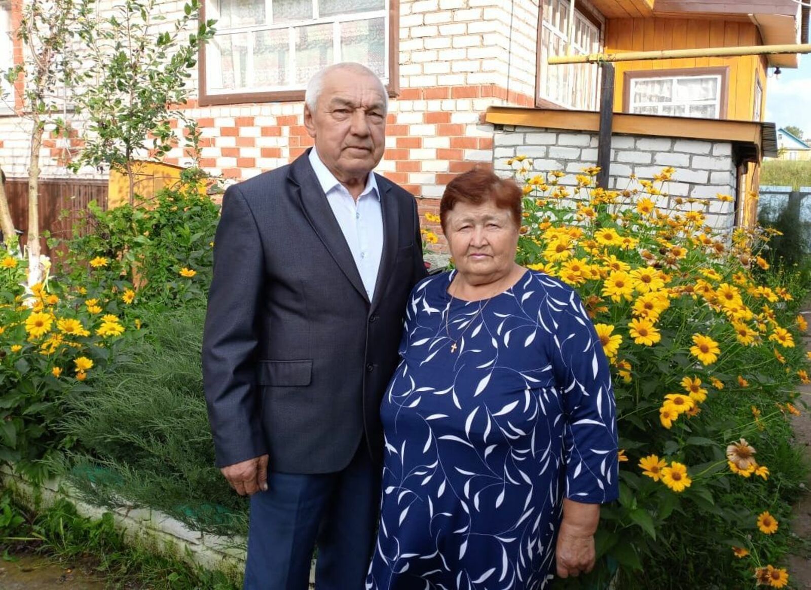 Татьяна ден Владимир Иликбаевмыт. Авторын колтымо фото.