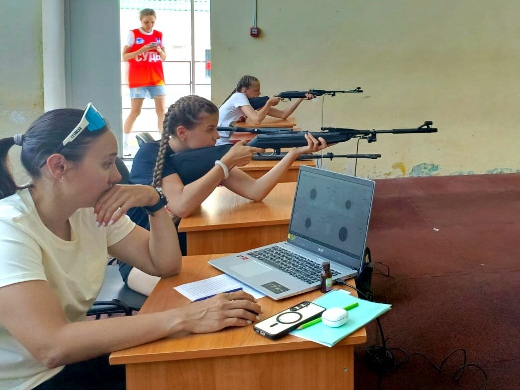 ГТО-н ик дисциплиныже - пневматический винтовка гыч лӱйкалымаш.