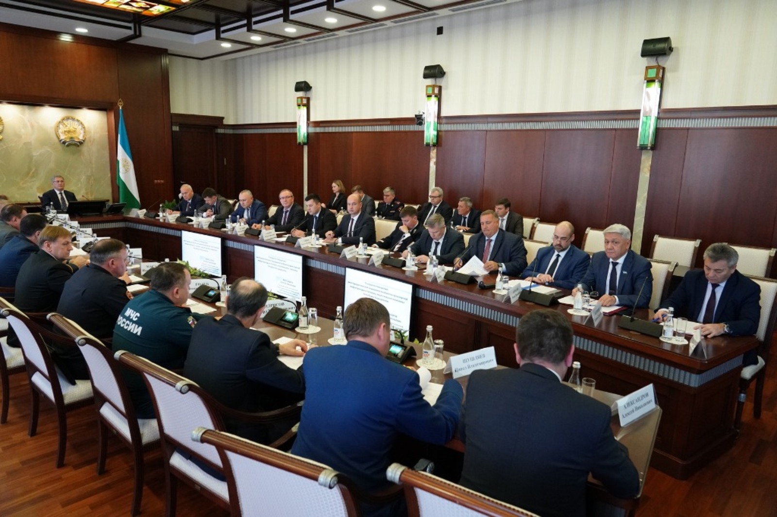 Радий Хабиров провёл совместное заседание республиканского оперштаба и антитеррористической комиссии