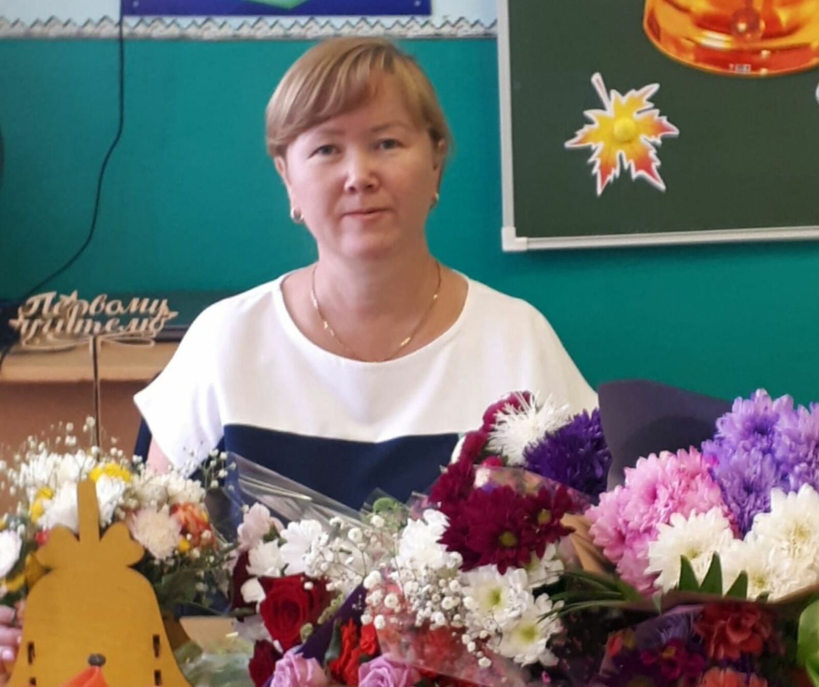 Л.А. Ишалина. Еш архив гыч налме фото.